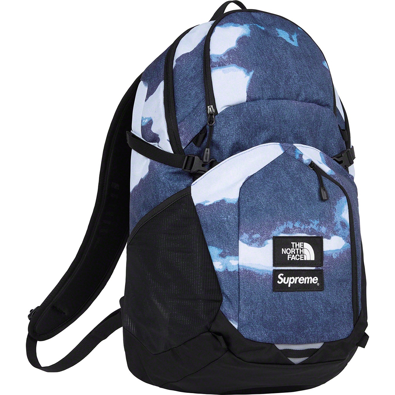 Supreme®/The North Face® Bleached Denim Print Pocono Backpack view 4